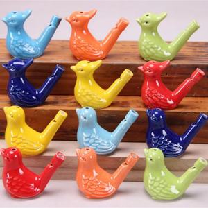 Sifflet d'oiseau en céramique artisanal, en forme d'animal, cadeau très prisé - Product Image 3