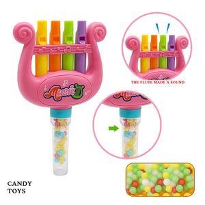 Jouets sucrés PLATO Promotion pour enfants - Ensembles d'instruments de <span class=keywords><strong>musique</strong></span> en plastique en forme d'harpe, design de dessin animé rose et bleu - Product Image 1