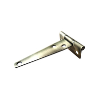 Charnière industrielle moderne en acier inoxydable 201 T, finition bronze antique, pour portail et porte en bois d'extérieur, en fer/laiton/zinc