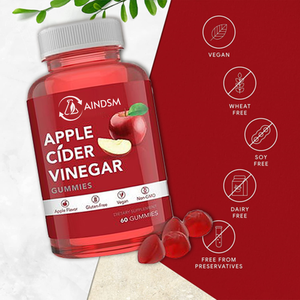 Gomitas de Vinagre de Sidra de Manzana Más Vendidas, Gomitas de Vitamina B12 para la Salud Digestiva e Inmunológica - Product Image 4