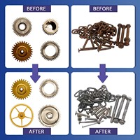 Boasta Polisseuse vibrante 8 pouces 3,5 L 90W, machine de finition de bijoux pour bagues et petites pièces métalliques, produit phare
