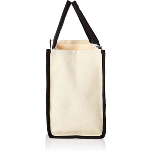 Hợp Thời Trang Bông Mua Sắm <span class=keywords><strong>Tote</strong></span> Túi Tái Sử Dụng Phụ Nữ Túi Xách Với Thư In Logo Cho Mỹ Phẩm Thời Trang Vải <span class=keywords><strong>Tote</strong></span> Túi - Product Image 6