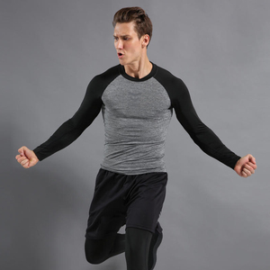 Quick-Drying Breathable Mens Long Sleeve Shirt For Powerlifting With No-Rub Stitching - Product Image 3