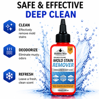 Gel Nettoyant Anti-Moisissures et Taches de Muceau, Nettoyage en Profondeur pour Carrelages, Joints, Salle de Bain, Cuisine, Multi-Surfaces, Désodorisant, Marque Privée OEM