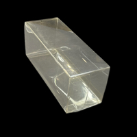 Boîtes d'emballage en plastique pliables transparentes PVC/PET, conteneur cadeau pliable pour bonbons, jouets, ornements, cosmétiques, artisanat