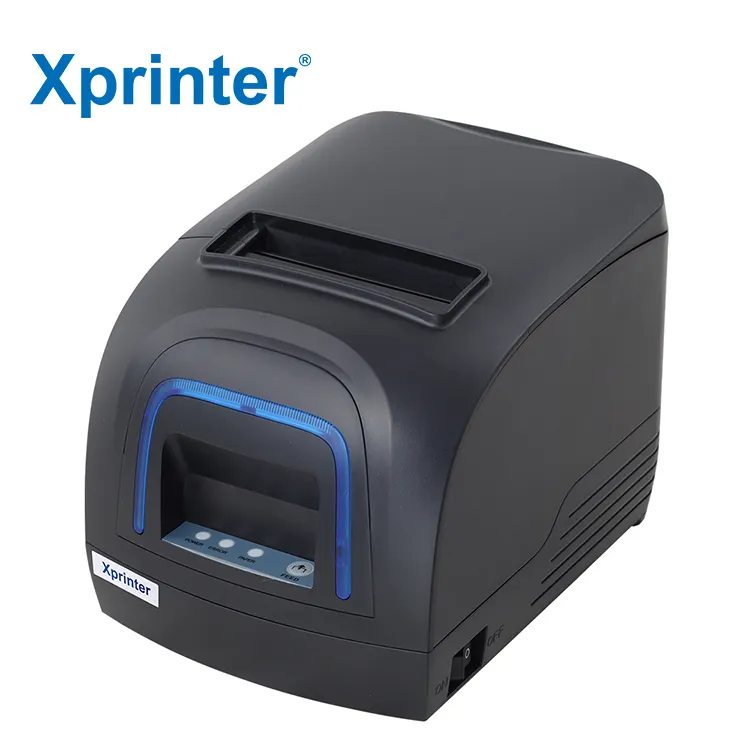 Xprinter XP-A260M 80Mm Thermische Bonprinter Met Licht Geluid Audio Alarm Voor Keukenfactuurprinter