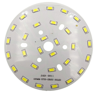 Cartes de circuits imprimés LED rondes personnalisables FR-4 12W 15W 18W SMD5730 pour ampoules, électronique intelligente