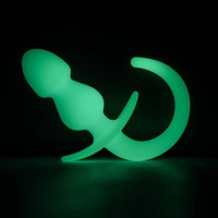 Plug anal en silicone pour queue de chien super long couleur noire plug cul pour le sexe jeu de rôle plug anal pour gay