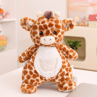 Boneka Hewan Hutan Plushie Grosir, Mainan Boneka untuk Menenangkan Bayi, Teman Tidur, Hadiah Anak