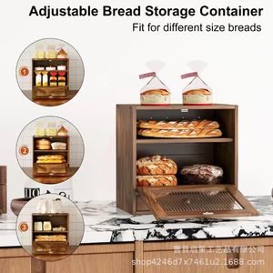Mueble de madera para guardar cápsulas de café con cajón, organizador de cocina de madera maciza para barra de café - Product Image 3