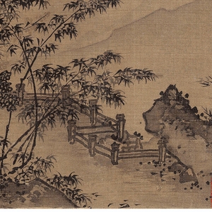 Reproducción de Nivel de Museo de <span class=keywords><strong>Pintura</strong></span> Tradicional China de Paisajes, Utilizando Aleación de Aluminio Digital de Alta Definición - Product Image 4