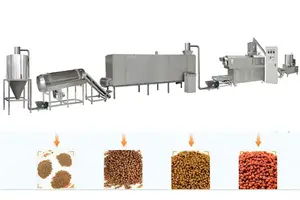 Double Screw Extruder Pelletizing Making Extruder Machine Floating Fish Feed Making Machine Prices And Suppliers