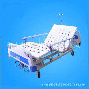Jiaxin Manual Nursing <b>Bed</b> JX-154 Three Section Steel Structure With <b>Back</b> <b>Support</b> And Turning Function <b>For</b> Adults - Product Image 1