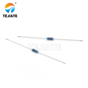 1/4W điện trở 1% màu vòng biến trở biến 1% kim loại phim 1K 2K 10k 4.7k 10ohm 100k 2.2 470K 1m - Product Image 3