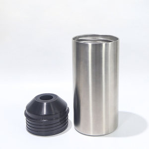 Secchiello per il ghiaccio con Logo personalizzato set di refrigeratori per bottiglie di vino da 25 once in acciaio inossidabile con 2 tazze di champagne - Product Image 3