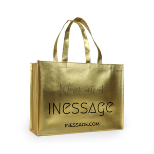 新型环保PP/PC层压金属表面袋工厂销售各种处理购物包装标志/印刷图案 - Product Image 1