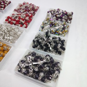 Collier Fleur en Strass Cristal Vintage Multicolore pour Femme et Homme, Chaîne de Pull, Bijoux en Gros Origine Yiwu - Product Image 2