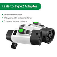 Adaptateur de chargeur EV AC neuf, conforme aux normes européennes, durable, 10 000 cycles, compatible Tesla Type2 CCS1/CCS2/J1772, indice de protection IP65, 16-32A 220V