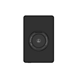 Support magnétique ultra-fin en aluminium 2-en-1 avec affichage LED rapide 5000 mAh et anneau rotatif à 360 degrés pour recharge sans fil rapide - Product Image 3