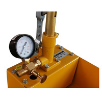 Herramienta de Plomería Manual, Banco de Pruebas de Agua, Bomba de Prueba Hidrostática Manual para Tuberías, Bomba de Prueba de Alta Presión Hidráulica SY-25XX, 1 Año