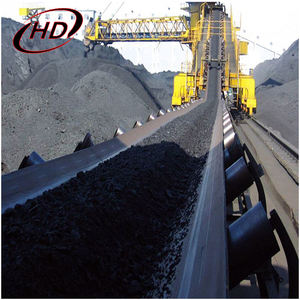 Termal güç projeleri için yüksek performanslı ısıya dayanıklı kömür taşıma bant kemer konveyör - Product Image 2