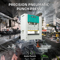 Prensa Pneumática CNC de Alta Precisão Pequena com Manivela Única, Prensa de Estampagem com Servo Automático e Rolamento