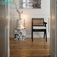 Table basse en marbre Calacatta Viola italien poli de qualité supérieure HZX - Durable, écologique, pour hôtel, cuisine, salle de bain, taille personnalisée