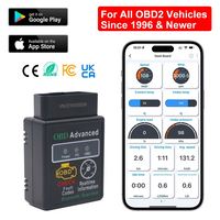 Analyseur de moteur de voiture universel ELM327 compatible avec plusieurs langues, outils de diagnostic JOBD EOBD OBD2 pour toutes les voitures