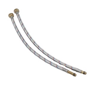 Buena calidad F1/2 aluminio Flexible trenzado manguera <span class=keywords><strong>de</strong></span> Metal cocina grifo entrada tubería <span class=keywords><strong>de</strong></span> <span class=keywords><strong>agua</strong></span> <span class=keywords><strong>para</strong></span> lavabos grifos - Product Image 6