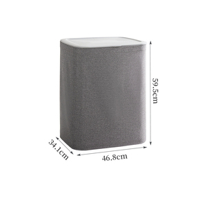 Cesto para <span class=keywords><strong>Ropa</strong></span> <span class=keywords><strong>Sucia</strong></span> Plegable de Gran Capacidad, Organizador de <span class=keywords><strong>Ropa</strong></span> <span class=keywords><strong>Sucia</strong></span> Portátil con Separación y Tapa - Product Image 4