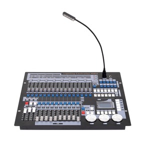 Controlador de Iluminación Profesional Sunny <span class=keywords><strong>DMX</strong></span> 512 con <span class=keywords><strong>48</strong></span> Programas para Luces LED de Escenario, Color Negro - Product Image 2