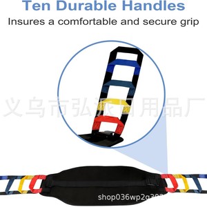Eslinga de Transporte para Pacientes, Estilo Plano con Soporte Lumbar y Correa Auxiliar para el Cuidado de Personas Mayores - Product Image 2
