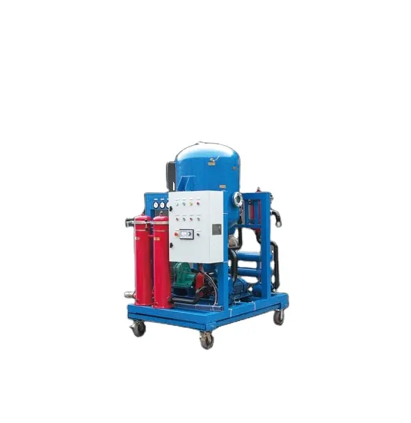 Filtre à huile sous vide à double étage ZLYC-50 huile de lubrification huile hydraulique filtration efficace