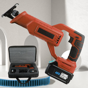 NEOBRISKEN Industrial Grade Rechargeable Reciprocating <b>Saw</b> Horse Blade Meat in Red With Brushless Technology Lithium Re - Product Image 2