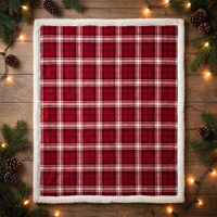 Couverture de ski de qualité hôtelière 400GSM 100% polyester, ignifuge, antistatique, certifiée OEKO-TEX, pour station de ski de Noël