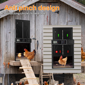 Porte de poulet en aluminium robuste et durable de haute qualité support de commutateur <span class=keywords><strong>automatique</strong></span> batterie au Lithium télécommande porte de <span class=keywords><strong>poulailler</strong></span> - Product Image 4