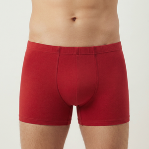 Vente en gros de caleçons boxeurs confortables pour hommes, respirants, doux et extensibles, logo personnalisé disponible - Product Image 1