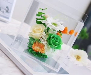 Flores preservadas Margarita Africana Gerbera <span class=keywords><strong>jamesonii</strong></span> PARA EL Día de San Valentín Regalo de Navidad Decoración interior Dormitorio - Product Image 6