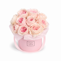 Boîtes de fleurs rigides en gros avec pelliculage mat, boîtes cadeaux personnalisées en carton pour arrangements floraux artificiels à usage domestique