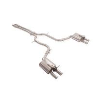 Tubo de Escape Valvetronic de Acero Inoxidable con Potencia Mejorada, Silenciador Catback, Compatible con Porsche Cayenne 958 3.0T 2011-2017