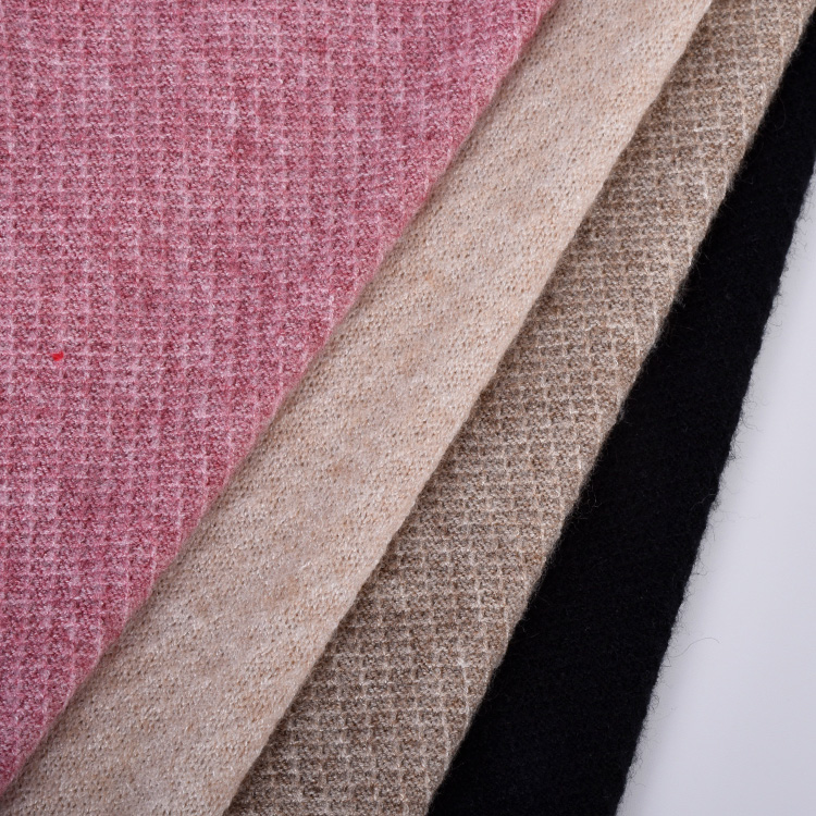 High Quality Wholesale Solid Color 155cm 210gsm Rayon Polyester Nylon Blended Cashmere Fabrics