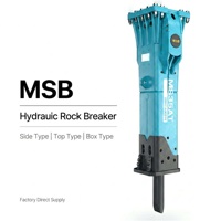 MSB600 Abbruchhammer Hydraulischer Hammer für 22-28 Tonnen SY245 SY265C SY225H Bagger Anbaugeräte Ersatzteile