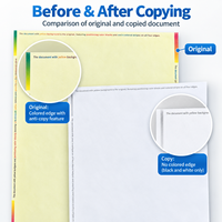 Papier Fonctionnel Anti-Copie Format A4 Compatible avec l'Impression Couleur et Noir-Blanc Caractéristiques Technologiques Double Face Sécurité