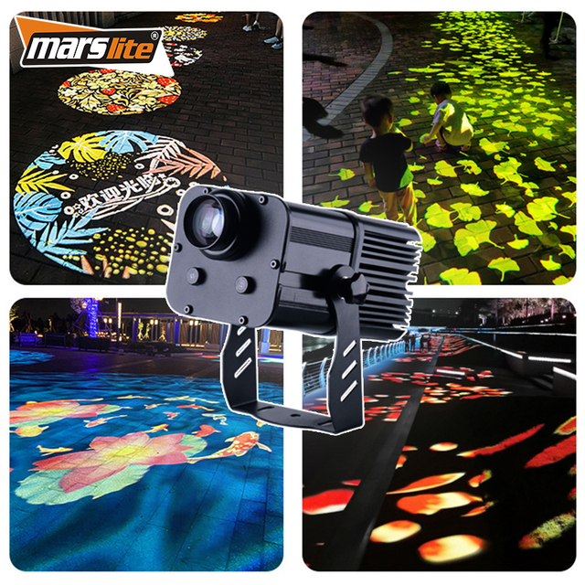 Waterproof Outdoor IP65 50w Advertising Rotating LED Gobo Logo Projector Price