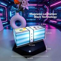 Lampe Maglev Dollar, décoration d'intérieur, modèle d'argent flottant, lumière LED moderne, veilleuse créative pour la décoration de chambre