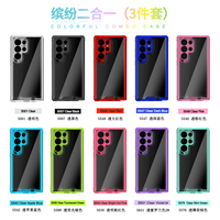 IVYMAX Coques de téléphone portable colorées 3 en 1 en gros pour tous types de téléphones pour Samsung Galaxy S24 S25 Plus S26 Ultra