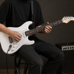 <span class=keywords><strong>Guitare</strong></span> électrique confortable au design ergonomique, configuration polyvalente, pour les magasins de musique et les revendeurs (approvisionnement en gros) - Product Image 1