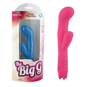 Vibratore in Silicone ABS a 10 Funzioni, Grande G-Spot, 10 Modalità di Vibrazione, Pulsazione e Scalata, Impermeabile, in Rosa, Viola e Blu - Product Image 4