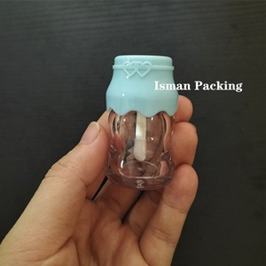 ISMAN Tubo de Brillo Labial con Forma de Biberón de Leche para Niños de 5ml, Lindo Envase Transparente Tipo Tarro de Yogur, Venta al por Mayor, <span class=keywords><strong>Precio</strong></span> de Fábrica, El Mejor - Product Image 4