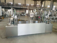 Petite machine de remplissage de cartons à toit en pente, manuelle, électrique, à haute productivité, pour l'alimentation et les produits chimiques, garantie 1 an